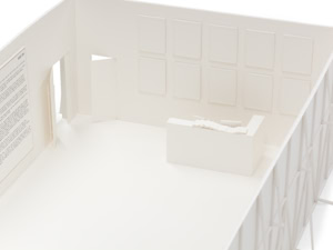 Detail: entrance and reception area