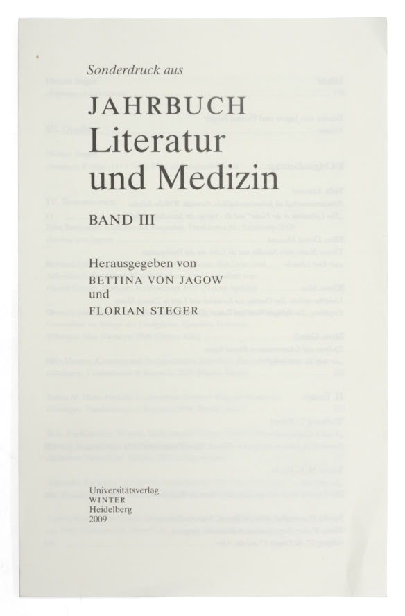 Booklet of Herbert Stattler’s reserve shelf, a collection of sex education books and related literature since 1904.
