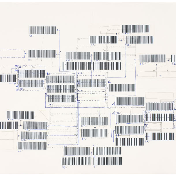 Explore Herbert Stattler’s 'sup.supri.suprema family,' a conceptual series that deconstructs the idea of family into precise, abstract visual systems.