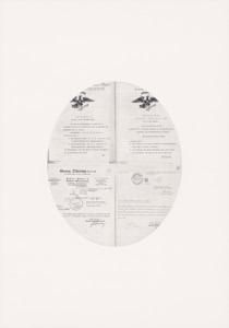 Untitled (Berlin), 2024, pencil on paper, 100 x 70 cm