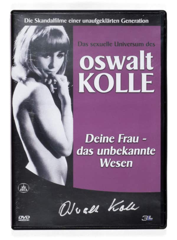 DVD of Herbert Stattler’s reserve shelf, a collection of sex education books and related literature since 1904.