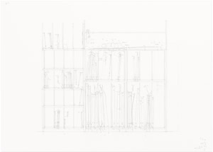 Untitled (Boltz, Eckardt, Mueller & Graef, …), 2009, pencil on paper, 102 x73 cm